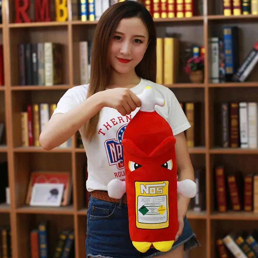 Cartoon Fire Extinguisher Plush Toy, 15-32" | 38-80 cm