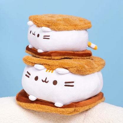 Peluş Kedi Marshmallow S'more Peluşu, 6-9" | 15-22 cm