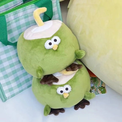 Plushie Oiseau en Noix de Coco, 4-9" | 10-23 cm