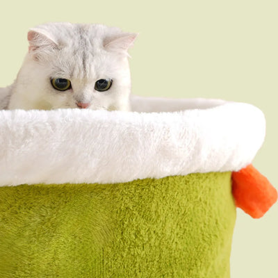 Cooking Pot Pet Bed 🍲 | Cozy Plush Bed for Cats and Small Dogs plush toy – – – Image 5 | Plushie Produce