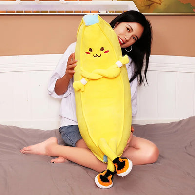 Cool Banana Plushie, 20-43" | 50-110 cm plush toy – – – Image 4 | Plushie Produce