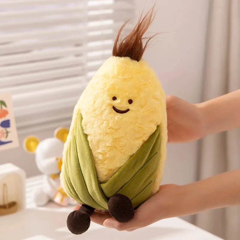 Corn Plush Toy - Cute Food Plushie