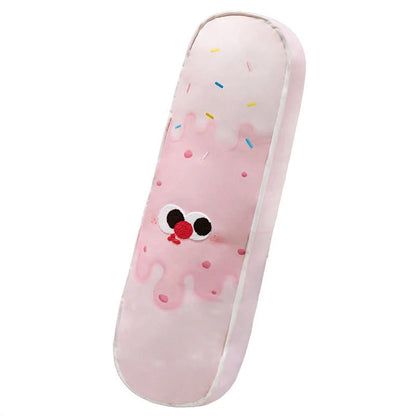 Travesseiro Corporal Plushie Jumbo Dessert Stick, Três Cores, 35-47" | 90-120 cm