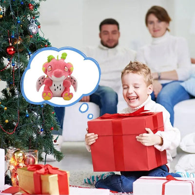 Dragon Stuffed Animal as a Dragon Fruit – 10" | 25 cm plush toy – – – Image 5 | Plushie Produce