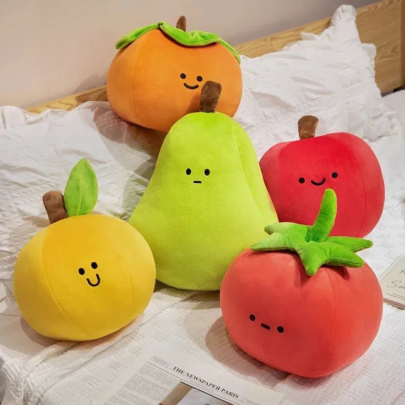 Fruit Plushies – A Minimalist and Cute Toy Food Collection