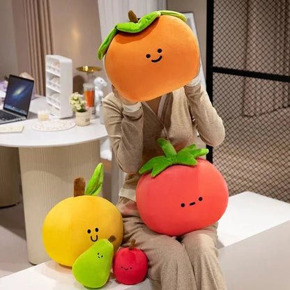 Fruit Plushies – Een Minimalistische en Schattige Speelgoed Voedsel Collectie