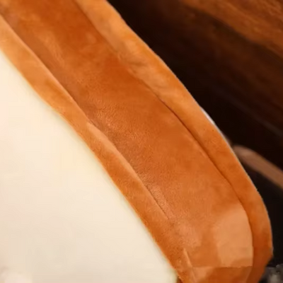 Funny Toast Plushie with Hands and Legs, 20" | 50 cm plush toy – – – Image 6 | Plushie Produce