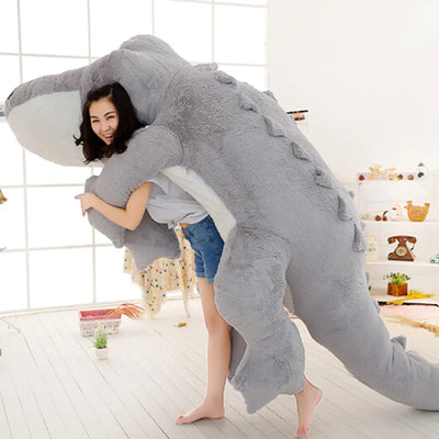 Giant 10-Foot Crocodile Plushie - World's Largest Commercial Stuffed Animal! plush toy – – – Image 3 | Plushie Produce