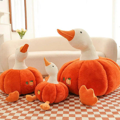 Peluche di Oca Dentro a una Zucca, 10-20" | 25-50 centimetri