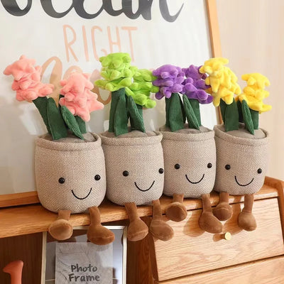 Hyacinth Flower Plushie, 14" | 35 cm plush toy – – – Image 1 | Plushie Produce