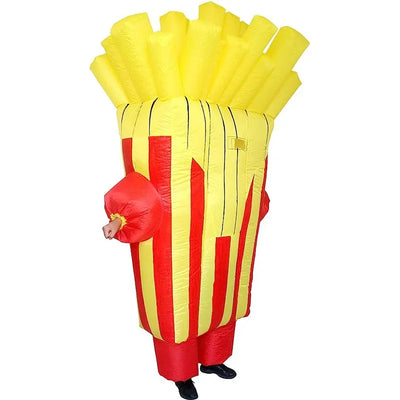 Inflatable Fries Costume – Food-Themed Fun for Any Event plush toy – – – Image 3 | Plushie Produce
