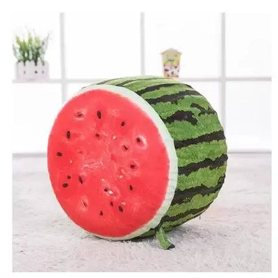 Inflatable Fruit Stools – Fun, Portable, and Sturdy plush toy – – Watermelon – Image 5 | Plushie Produce