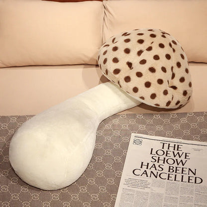 Jumbo Mushroom Plushie Body Pillow: Five Colors, 2.6-4.3' | 80-130 cm plush toy – – Brown – Image 16 | Plushie Produce
