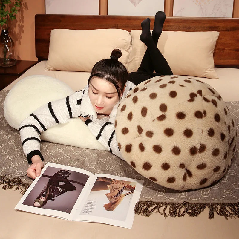Jumbo Mushroom Plushie Body Pillow: Five Colors, 2.6-4.3' | 80-130 cm plush toy – – – Image 11 | Plushie Produce