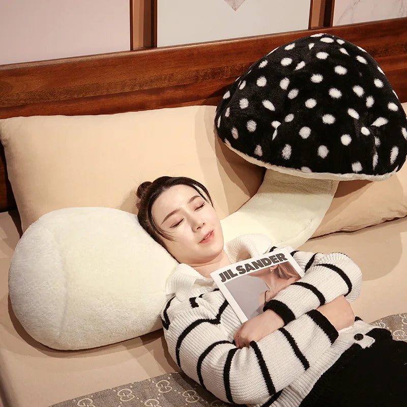 Jumbo Mushroom Plushie Body Pillow: Five Colors, 2.6-4.3' | 80-130 cm plush toy – – – Image 12 | Plushie Produce