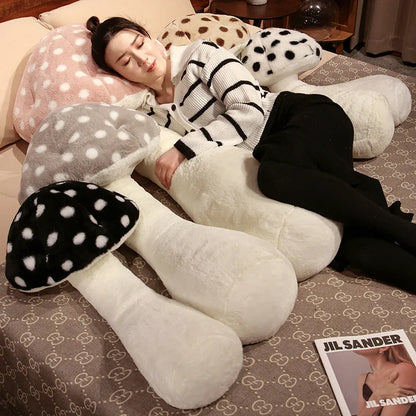 Jumbo Mushroom Plushie Body Pillow: Five Colors, 2.6-4.3' | 80-130 cm plush toy – – – Image 3 | Plushie Produce