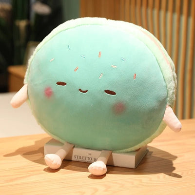 Kawaii Macaron Plush Toy, Two Colors, 6-28" | 15-70 cm plush toy – – Blue – Image 4 | Plushie Produce