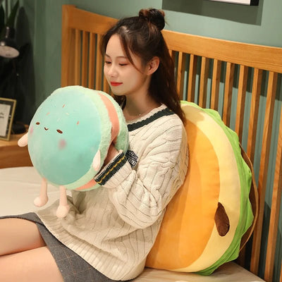 Kawaii Macaron Plush Toy, Two Colors, 6-28" | 15-70 cm plush toy – – – Image 5 | Plushie Produce