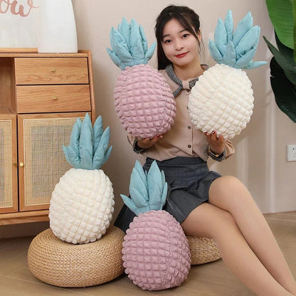 Große Simulation Ananas Plüschdeko, 20" | 50cm