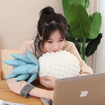 Large Simulation Pineapple Plushie Decor, 20" | 50 cm