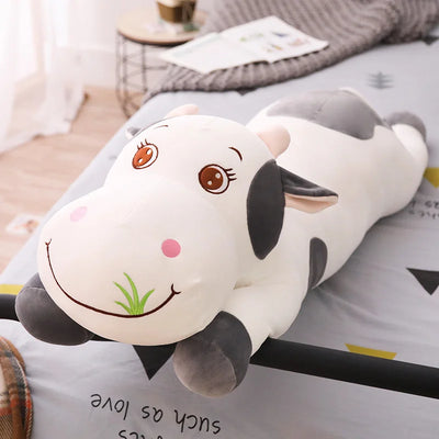 Long Cow Plushie – Soft Body Pillow, 20-43" | 50-110 cm plush toy – – – Image 4 | Plushie Produce