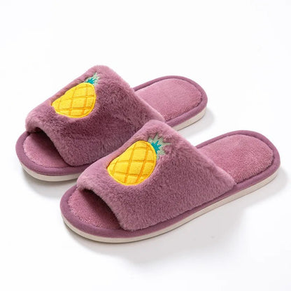 Open-Toed Fruit Slippers, Five Styles, US Men 3.5-6.5/Women 5.5-8