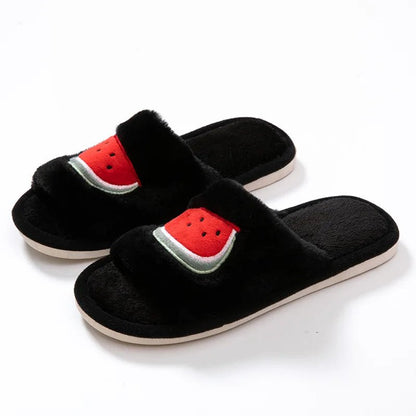 Open-Toed Fruit Slippers, Five Styles, US Men 3.5-6.5/Women 5.5-8