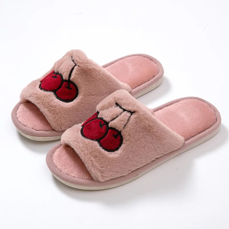 Open-Toed Fruit Slippers, Five Styles, US Men 3.5-6.5/Women 5.5-8