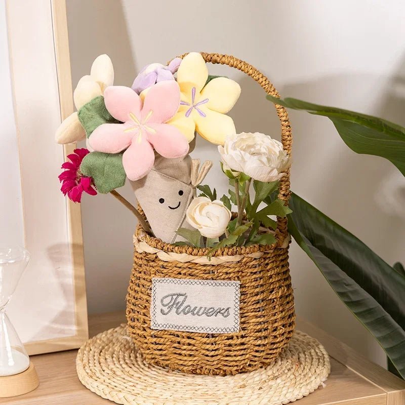 Bouquet de Fleurs en Peluche, 12" | 30 cm