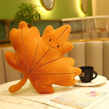 Plushie Autumn Leaf Collection- Fall Decor, Six Styles, 14" | 35 cm