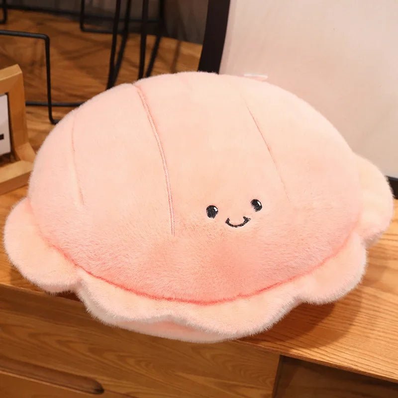 Plushie Clam with Pig Pearl, Two Colors, 22" | 55 cm