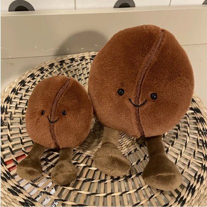 Plushie Coffee Bean, 5-8" | 13-21 cm