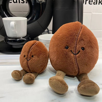 Coffee Bean Plushiei, 5-8" | 13-21 cm