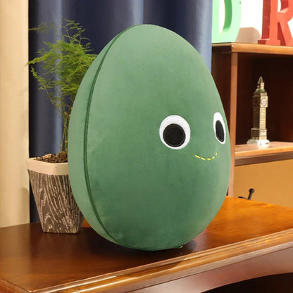 Plushie Disassembled Cartoon Avocado, 12" | 30 cm - Plushie Produce