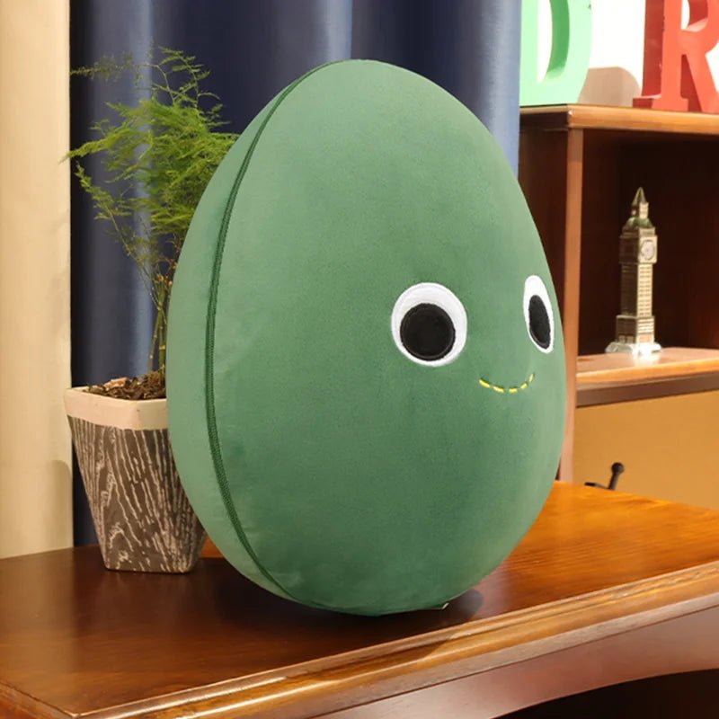 Plushie Disassembled Cartoon Avocado, 12" | 30 cm - Plushie Produce