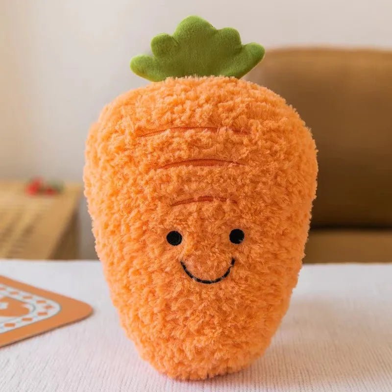 Plushie Fuzzy Fruits & Vegetables, 9 Varieties, 6-11" | 16-28 cm