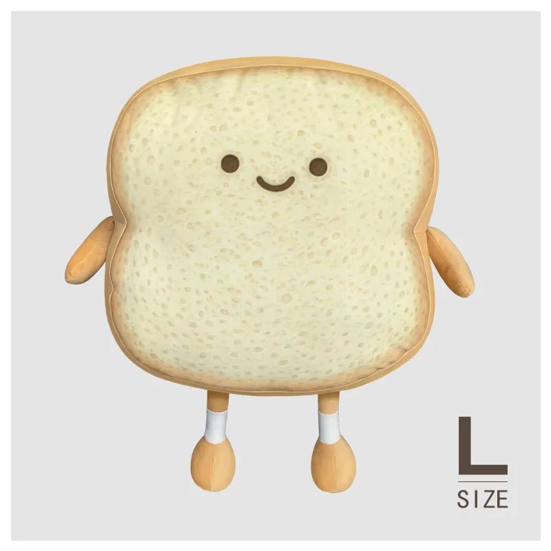 Plushie Happy/Sad Bread, Four Sizes