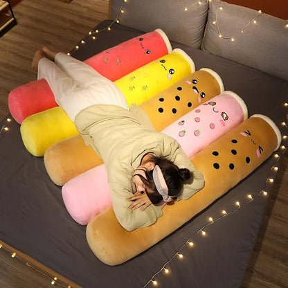 Plushie Jumbo Boba Tea Body Pillow, Five Styles, 3.3-4.9' | 100-130cm