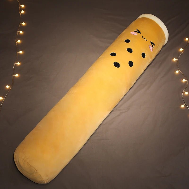 Plushie Jumbo Boba Tea Body Pillow, Five Styles, 3.3-4.9' | 100-130cm