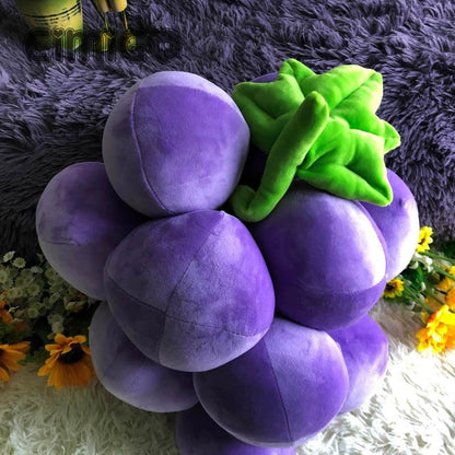 Plushie Jumbo Realistic 3D Grapes, 24" | 60 cm