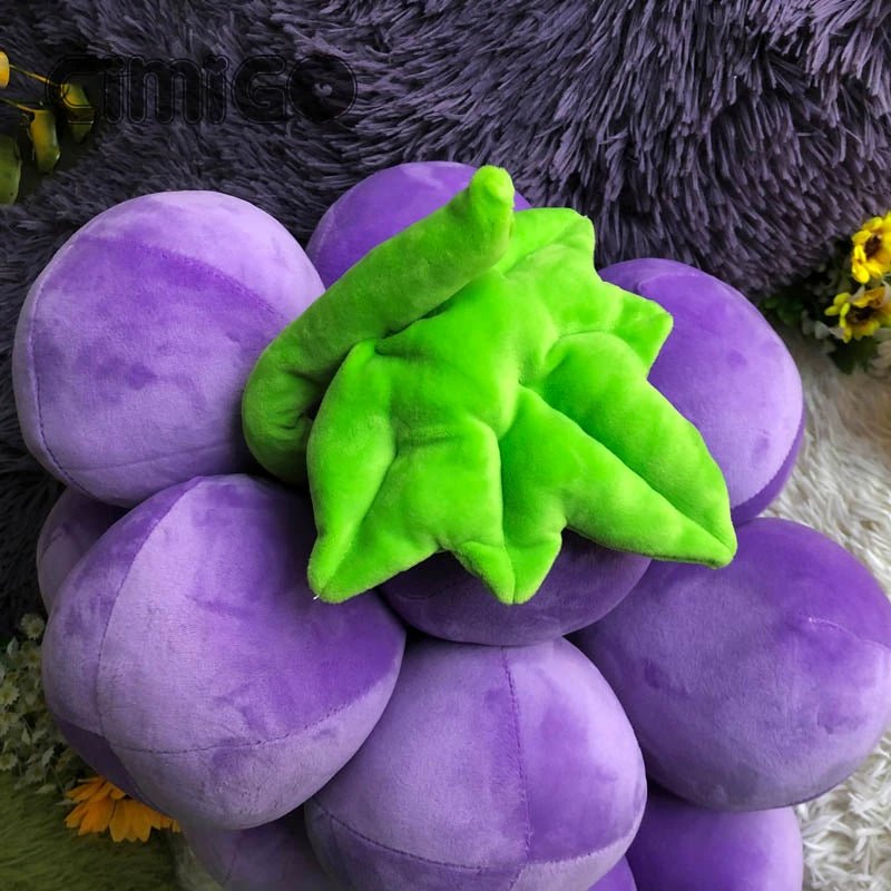 Plushie Jumbo Realistic 3D Grapes, 24" | 60 cm