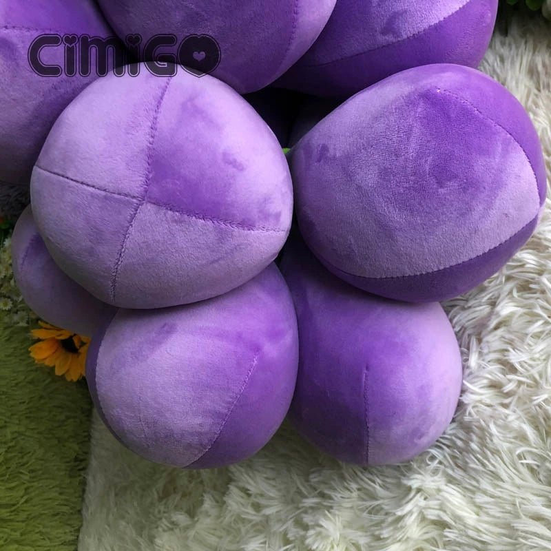 Plushie Jumbo Realistic 3D Grapes, 24" | 60 cm