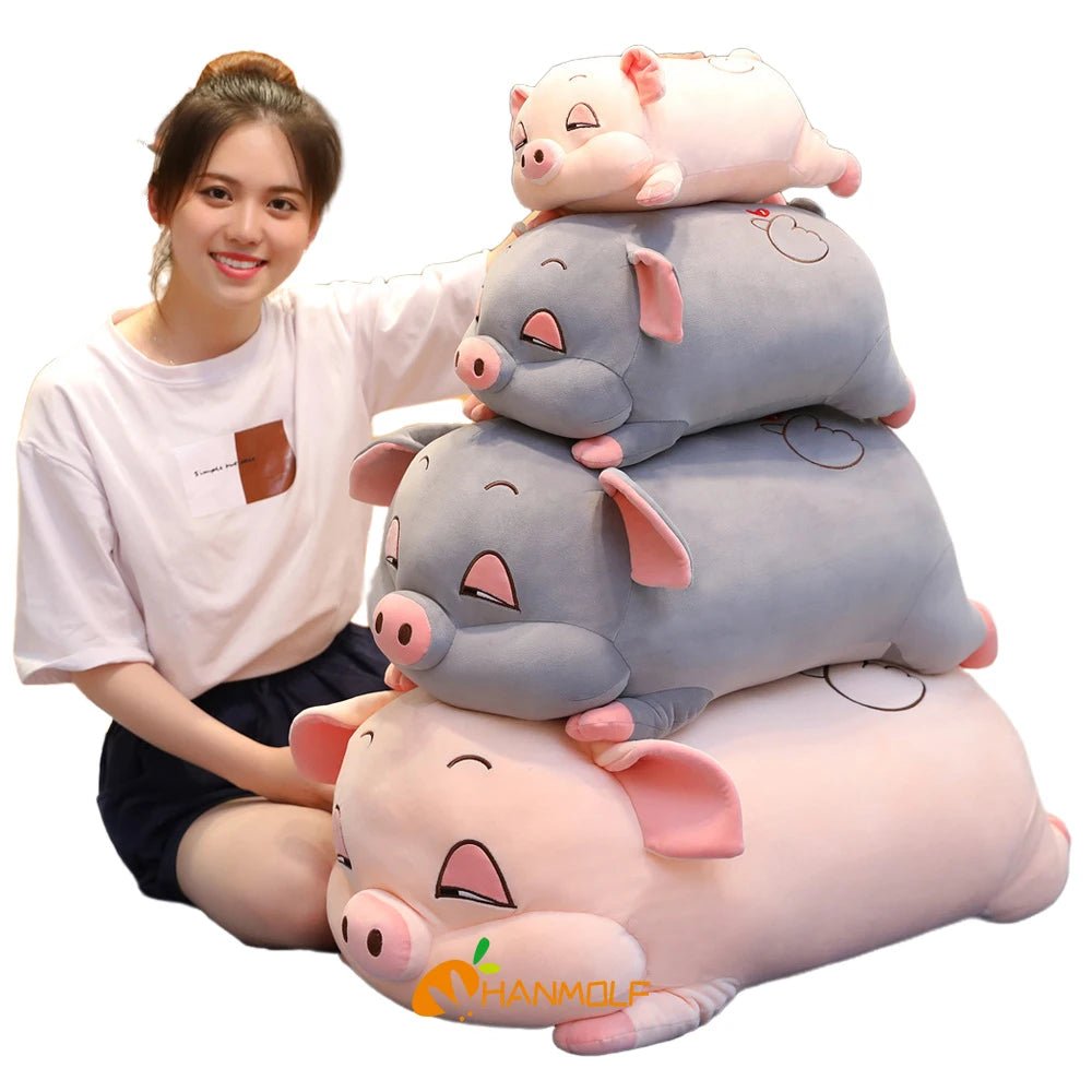 Plushie Jumbo Sleepy Pig, 1.3-3' | 40-90 cm