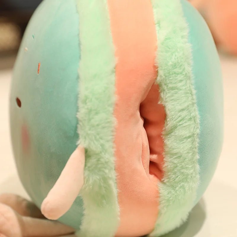 Plushie Kawaii Macaron, Two Colors, 6-28" | 15-70 cm - Plushie Produce