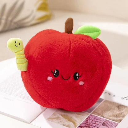 Plushie Large Cartoon Fruits, Five Fruits, ~10" | 25 cm