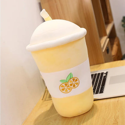 Plushie Large Realistic Boba Tea, 3 Flavors, 18-31" | 45-80 cm