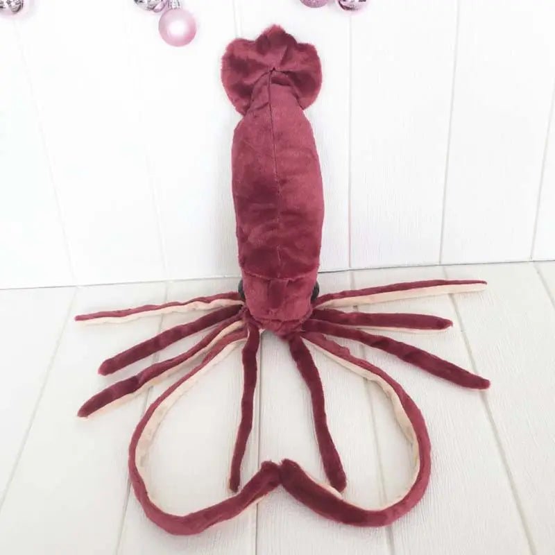 Plushie Lifelike Humboldt Squid, 2.6' | 78 cm - Plushie Produce