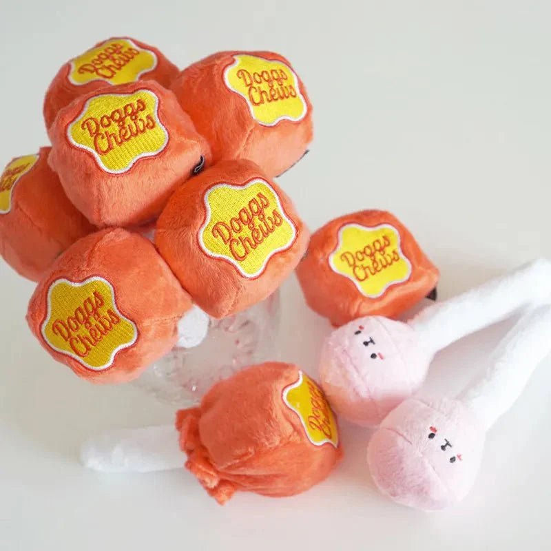 Peluş Lollipop Köpek Koku Alma Oyuncağı