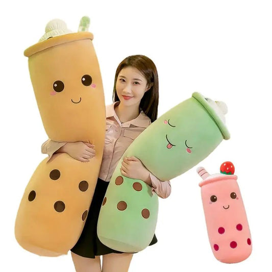 Plush Long Boba Tea, 9-35" | 24-90 cm