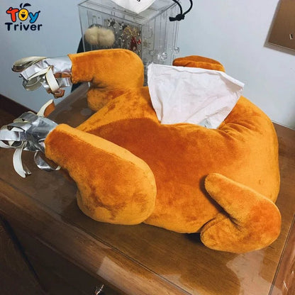 Plushie Novelty Roasted Turkey Tissue Dispenser - Plushie Produce